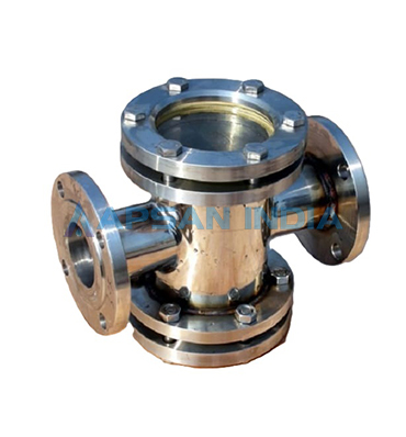 Double Window Sight Glass Indicator